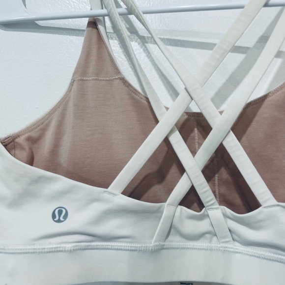 Lululemon Athletica Tan Strappy Sports Bra - Picture 4 of 5
